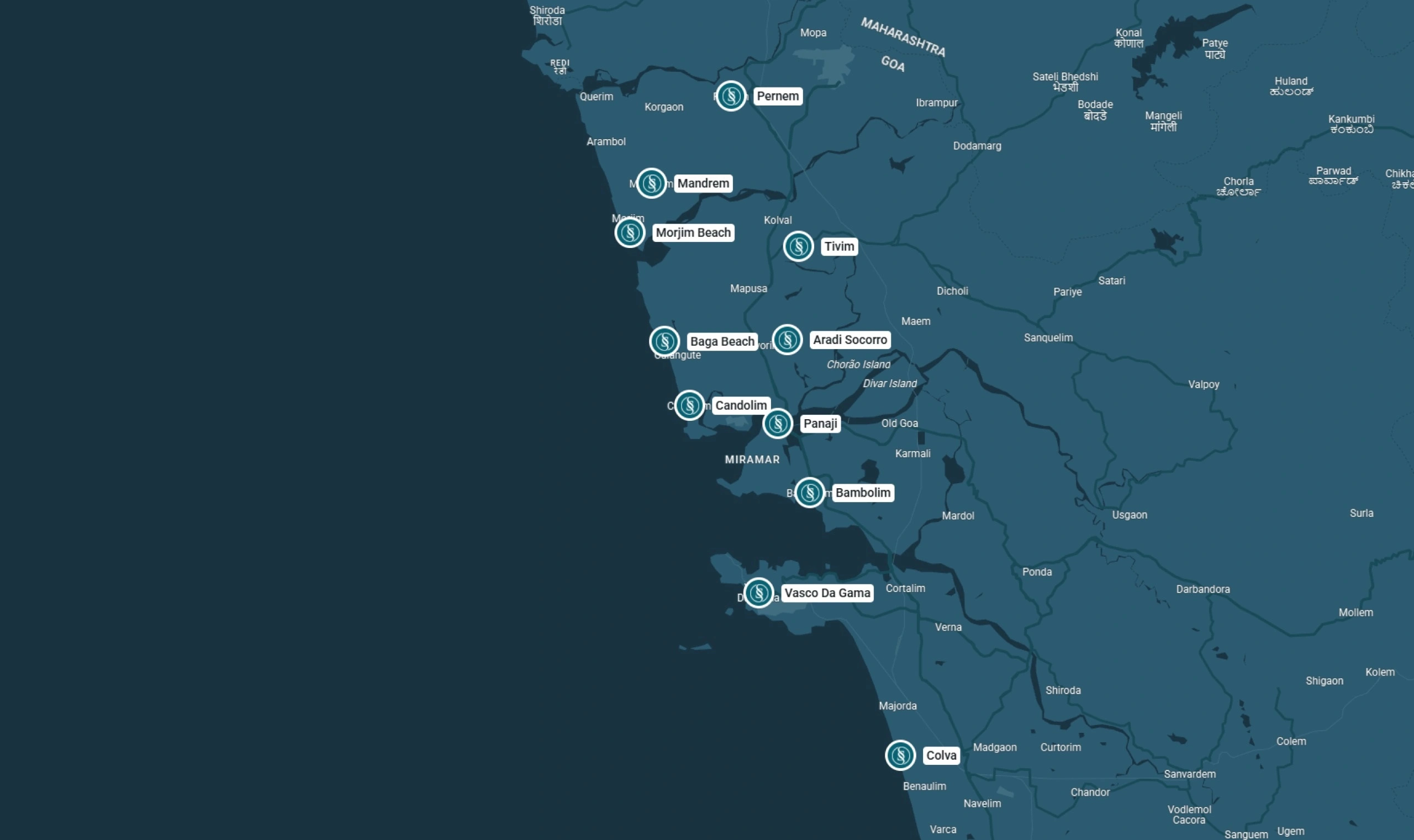 goa map
